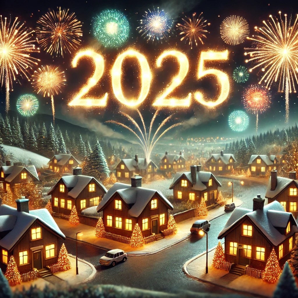 ¡Feliz Año Nuevo 2025 a todos los vecinos de El Beato – Olías del Rey!&nbsp;🎉
